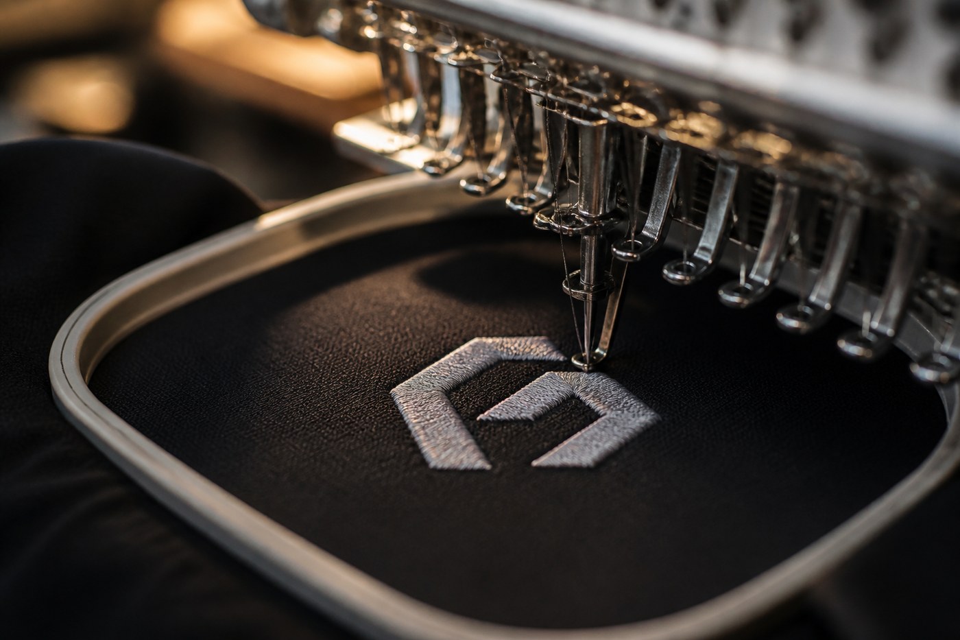 Custom embroidery and branding